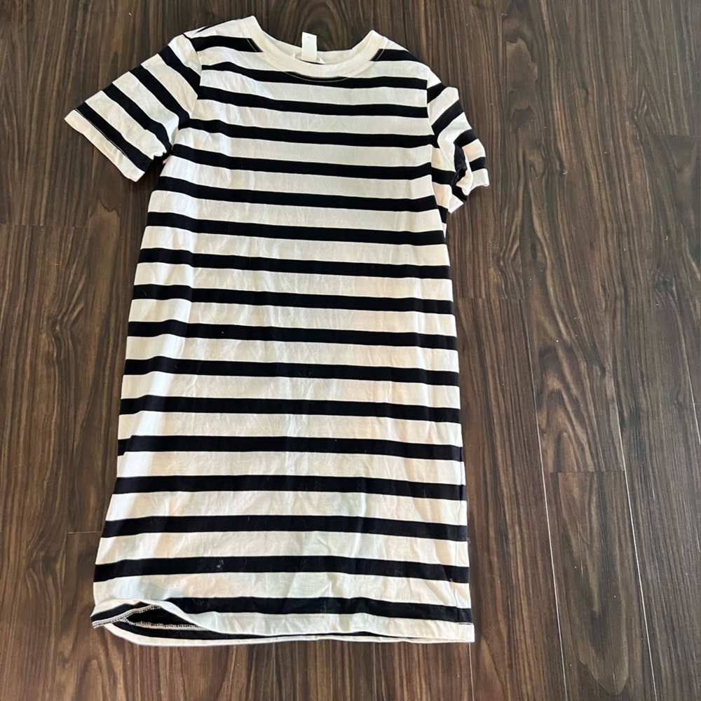 H&M Striped Black and White Women's Dress
